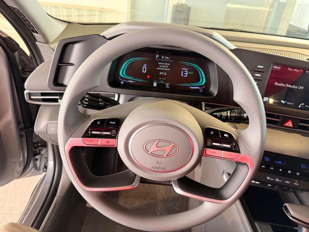 2026 Hyundai Elantra Hybrid Blue