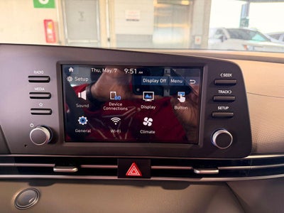 2026 Hyundai Elantra Hybrid Blue