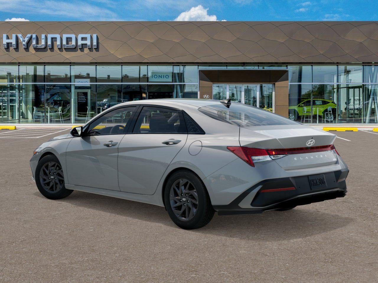 2026 Hyundai Elantra Hybrid Blue