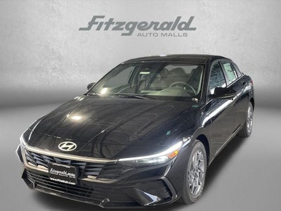 2026 Hyundai Elantra Hybrid Blue