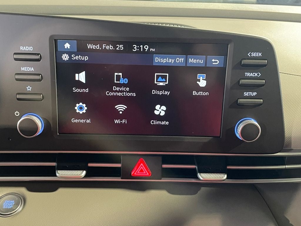 2026 Hyundai Elantra Hybrid Blue