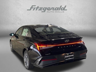 2026 Hyundai Elantra Hybrid Blue