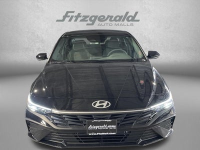 2026 Hyundai Elantra Hybrid Blue