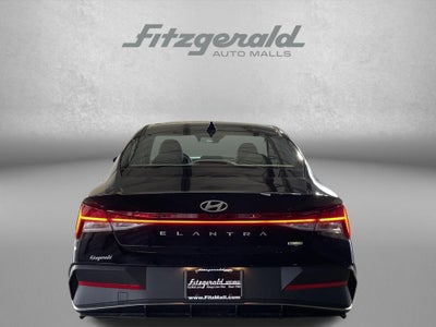 2026 Hyundai Elantra Hybrid Blue