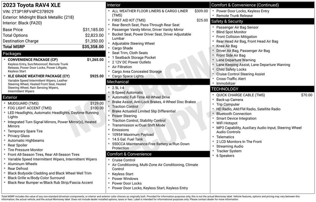 2023 Toyota RAV4 XLE