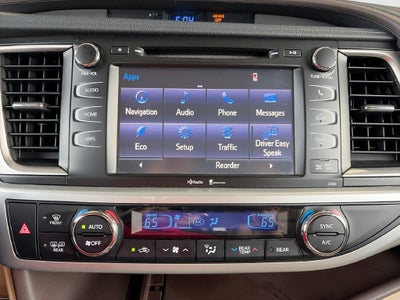 2015 Toyota HIGHLANDER XLE V6