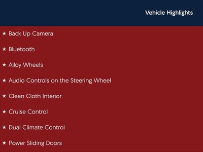 2017 Toyota SIENNA LE 3.5L LE 8 Passenger