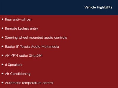 2025 Toyota COROLLA LE