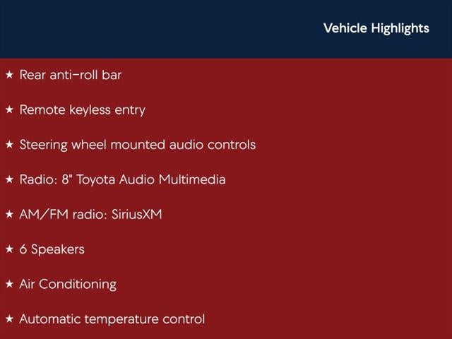 2025 Toyota COROLLA LE