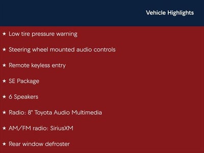 2024 Toyota COROLLA HYBRID SE