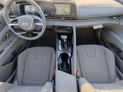 2026 Hyundai Elantra Hybrid Blue
