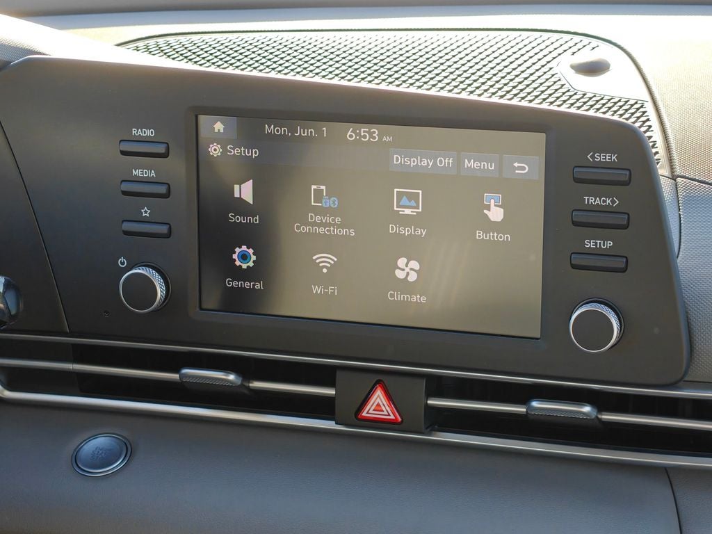 2026 Hyundai Elantra Hybrid Blue