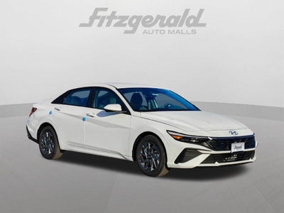 2026 Hyundai Elantra Hybrid Blue