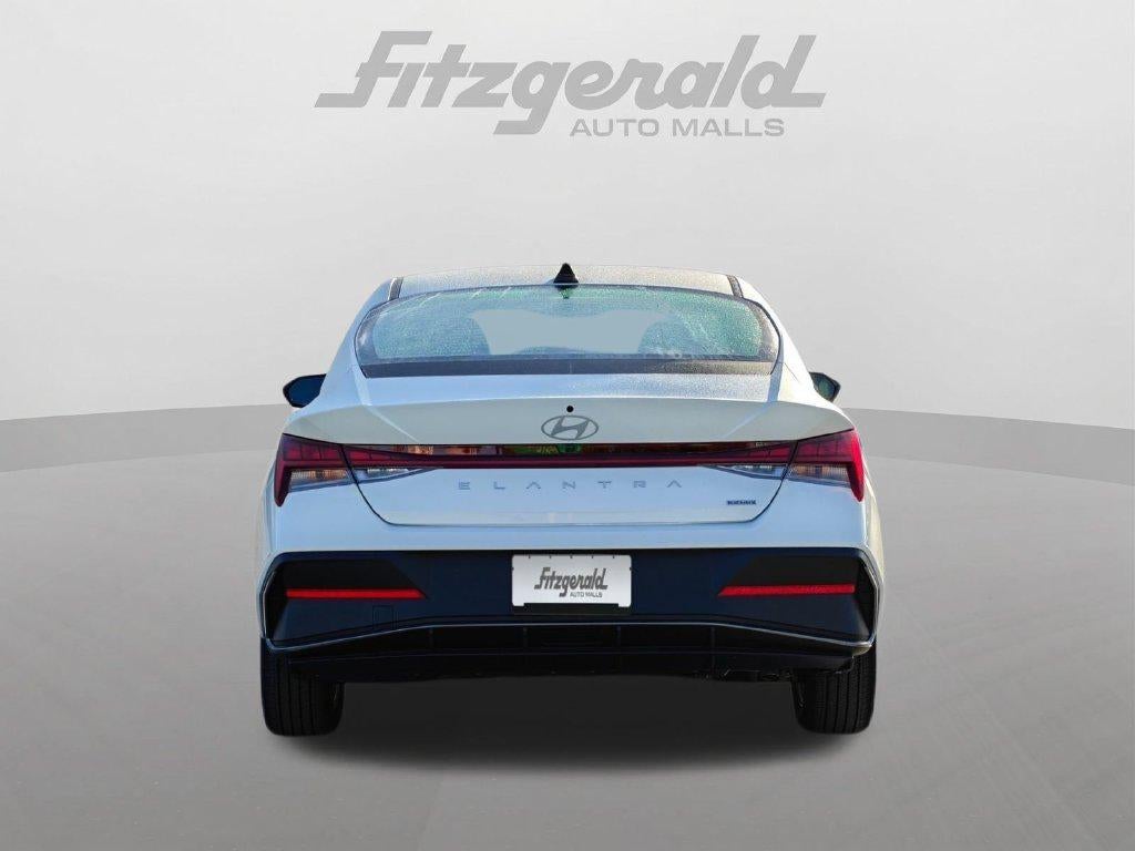 2026 Hyundai Elantra Hybrid Blue