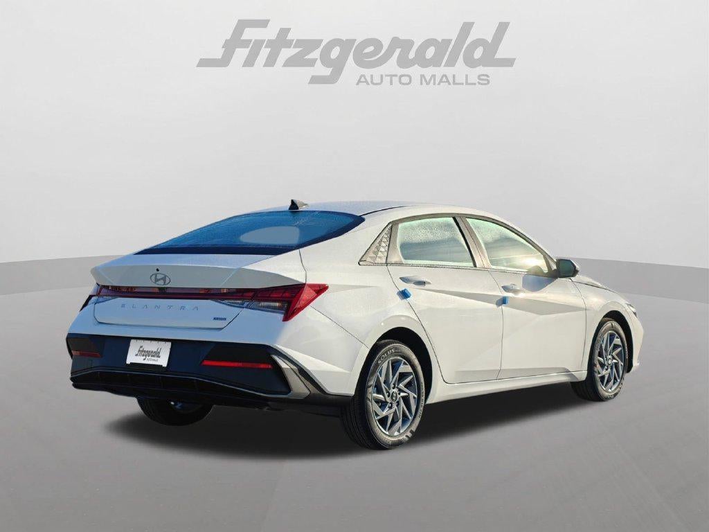 2026 Hyundai Elantra Hybrid Blue