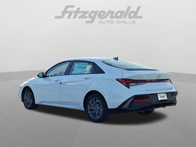 2026 Hyundai Elantra Hybrid Blue