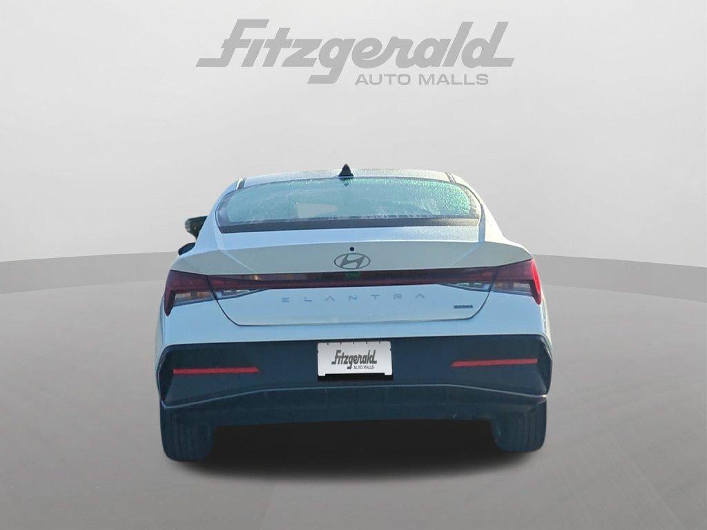 2026 Hyundai Elantra Hybrid Blue