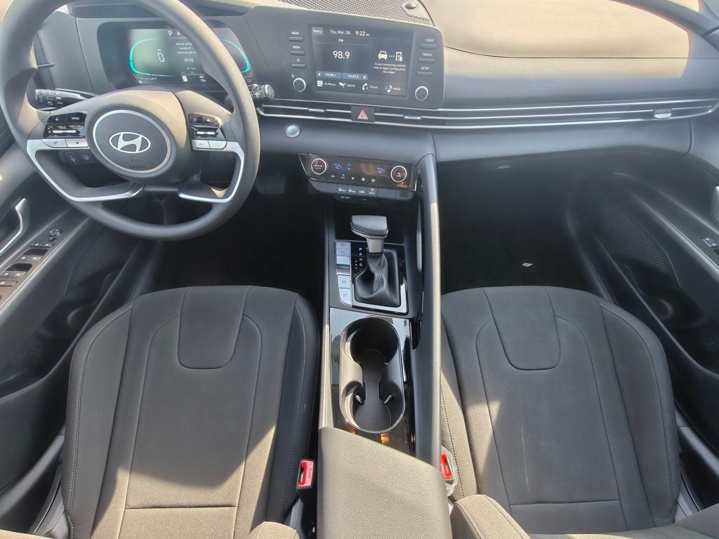 2026 Hyundai Elantra Hybrid Blue