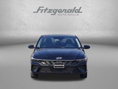 2026 Hyundai Elantra Hybrid Blue