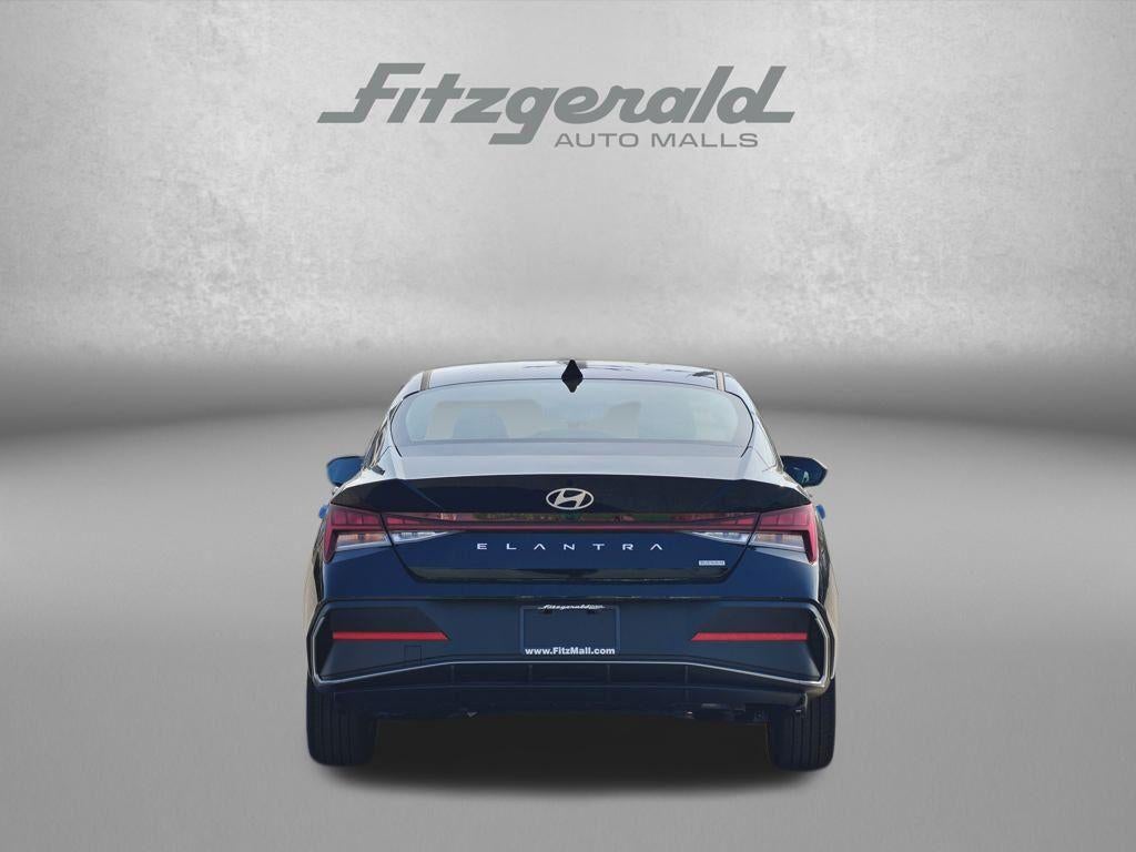 2026 Hyundai Elantra Hybrid Blue