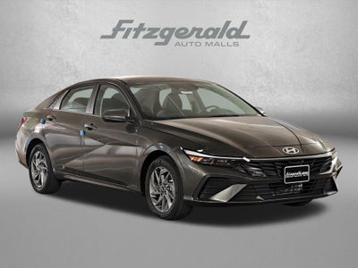 2026 Hyundai Elantra Hybrid Blue