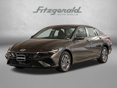 2026 Hyundai Elantra Hybrid Blue