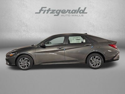 2026 Hyundai Elantra Hybrid Blue