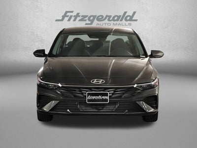 2026 Hyundai Elantra Hybrid Blue