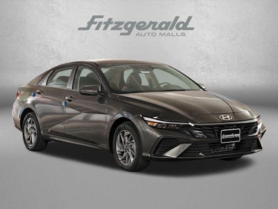 2026 Hyundai Elantra Hybrid Blue