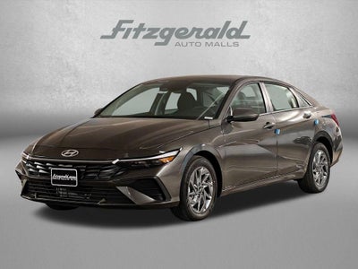 2026 Hyundai Elantra Hybrid Blue