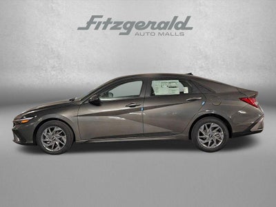 2026 Hyundai Elantra Hybrid Blue