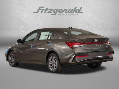 2026 Hyundai Elantra Hybrid Blue