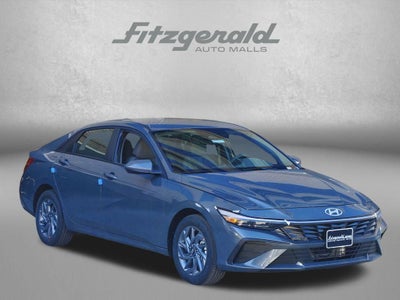 2026 Hyundai Elantra Hybrid Blue