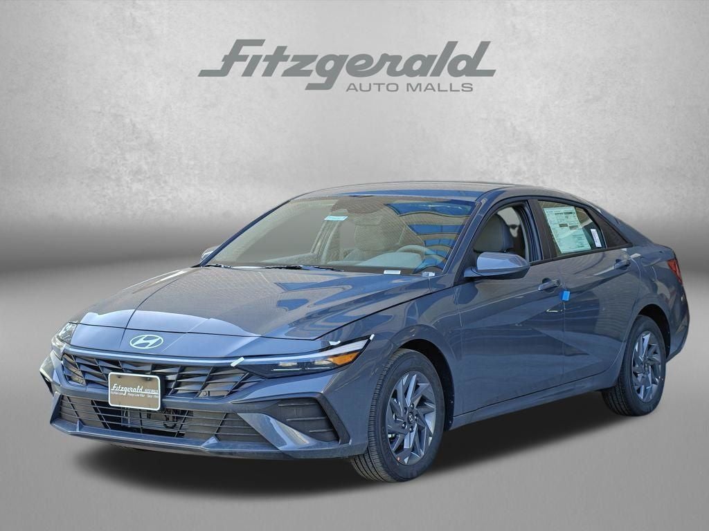 2026 Hyundai Elantra Hybrid Blue
