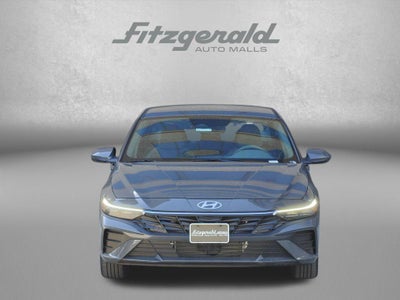 2026 Hyundai Elantra Hybrid Blue
