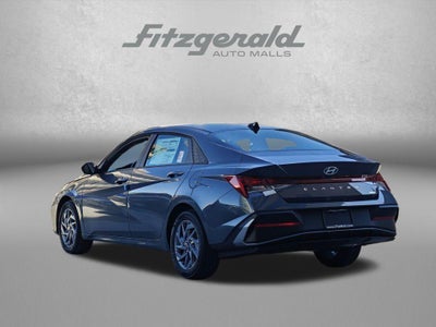 2026 Hyundai Elantra Hybrid Blue