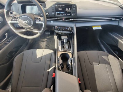 2026 Hyundai Elantra Hybrid Blue