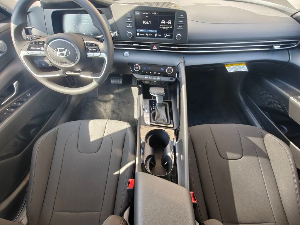 2026 Hyundai Elantra Hybrid Blue