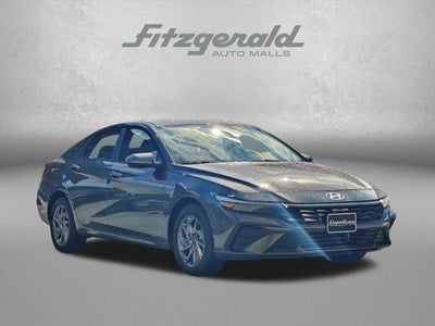 2026 Hyundai Elantra Hybrid Blue