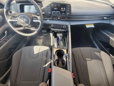 2026 Hyundai Elantra Hybrid Blue