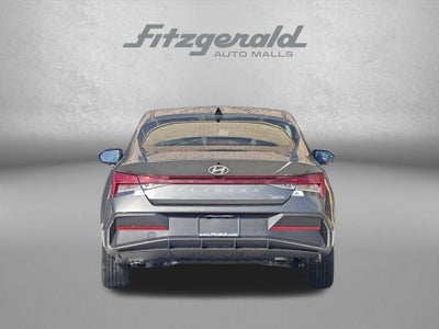 2026 Hyundai Elantra Hybrid Blue