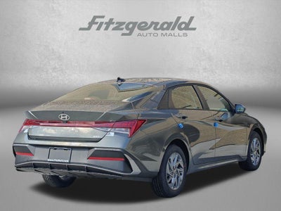 2026 Hyundai Elantra Hybrid Blue