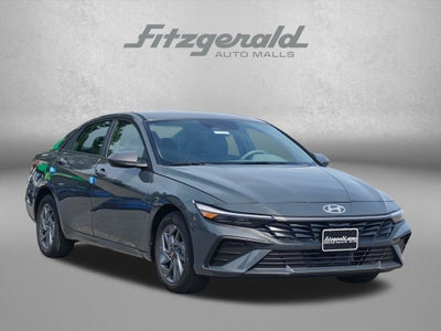 2026 Hyundai Elantra Hybrid Blue