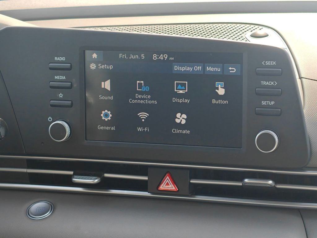 2026 Hyundai Elantra Hybrid Blue