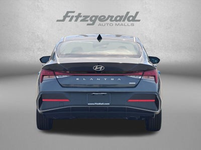 2026 Hyundai Elantra Hybrid Blue