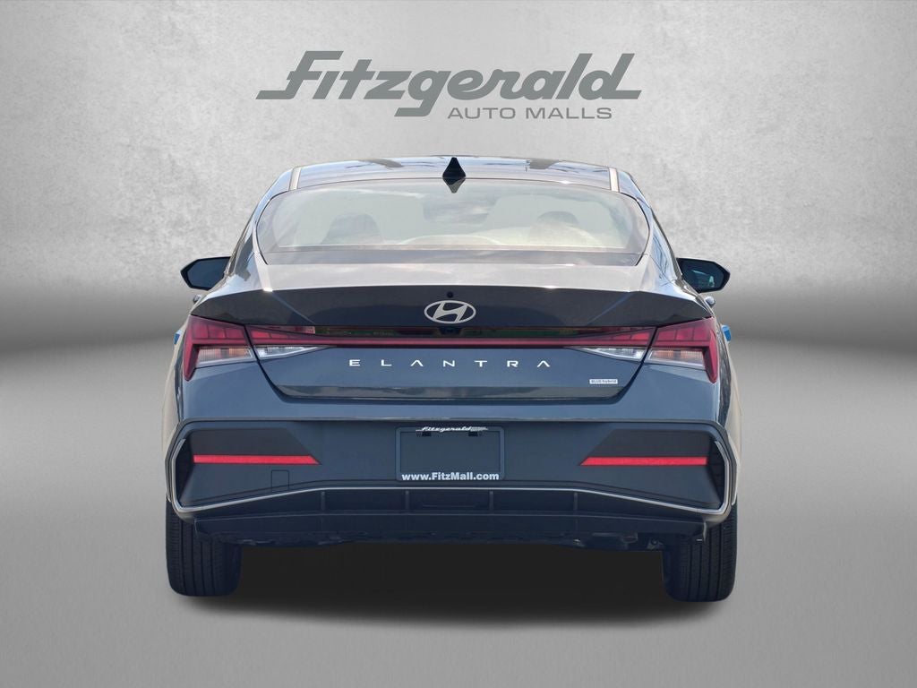 2026 Hyundai Elantra Hybrid Blue
