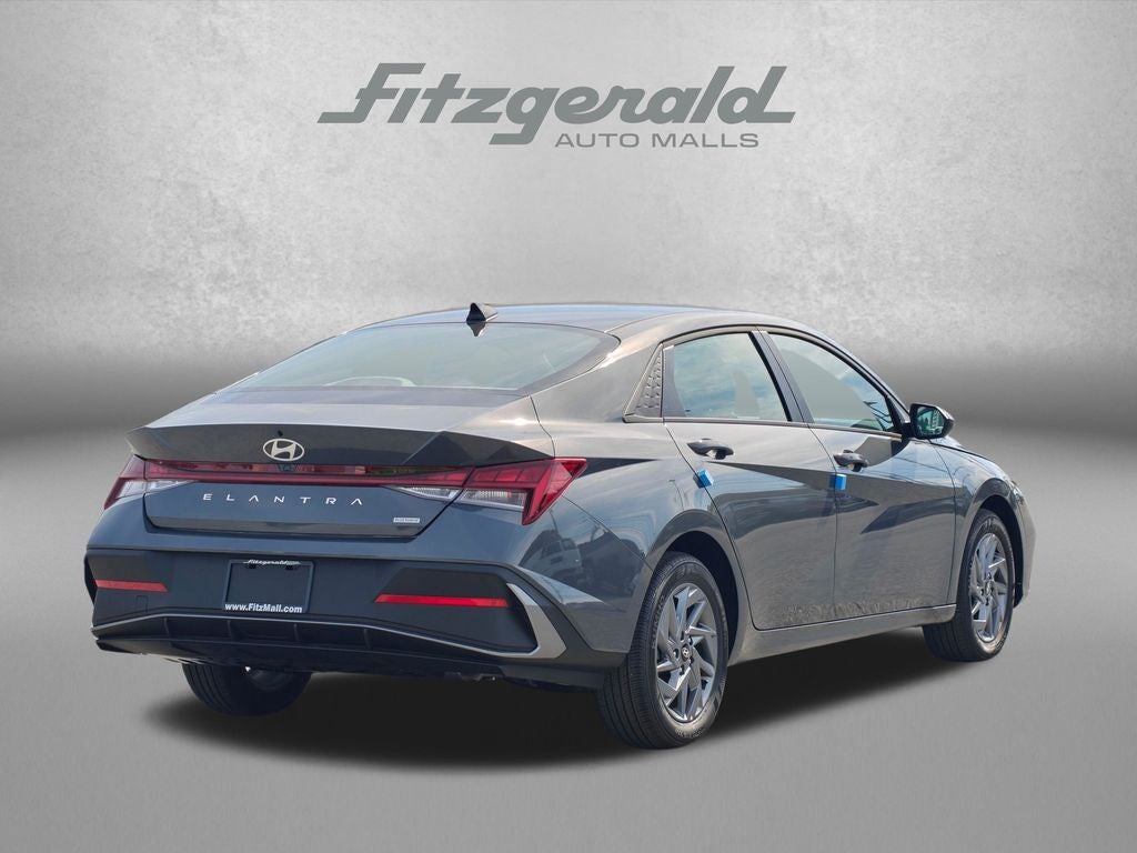 2026 Hyundai Elantra Hybrid Blue