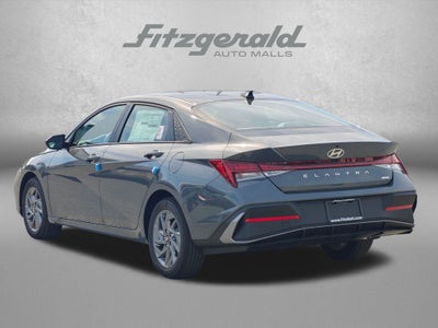 2026 Hyundai Elantra Hybrid Blue