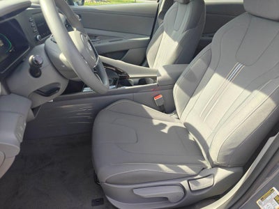 2026 Hyundai Elantra Hybrid Blue