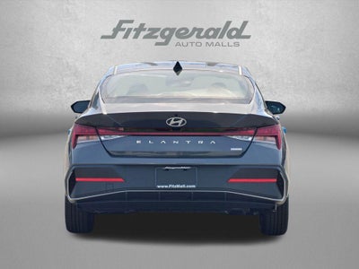2026 Hyundai Elantra Hybrid Blue